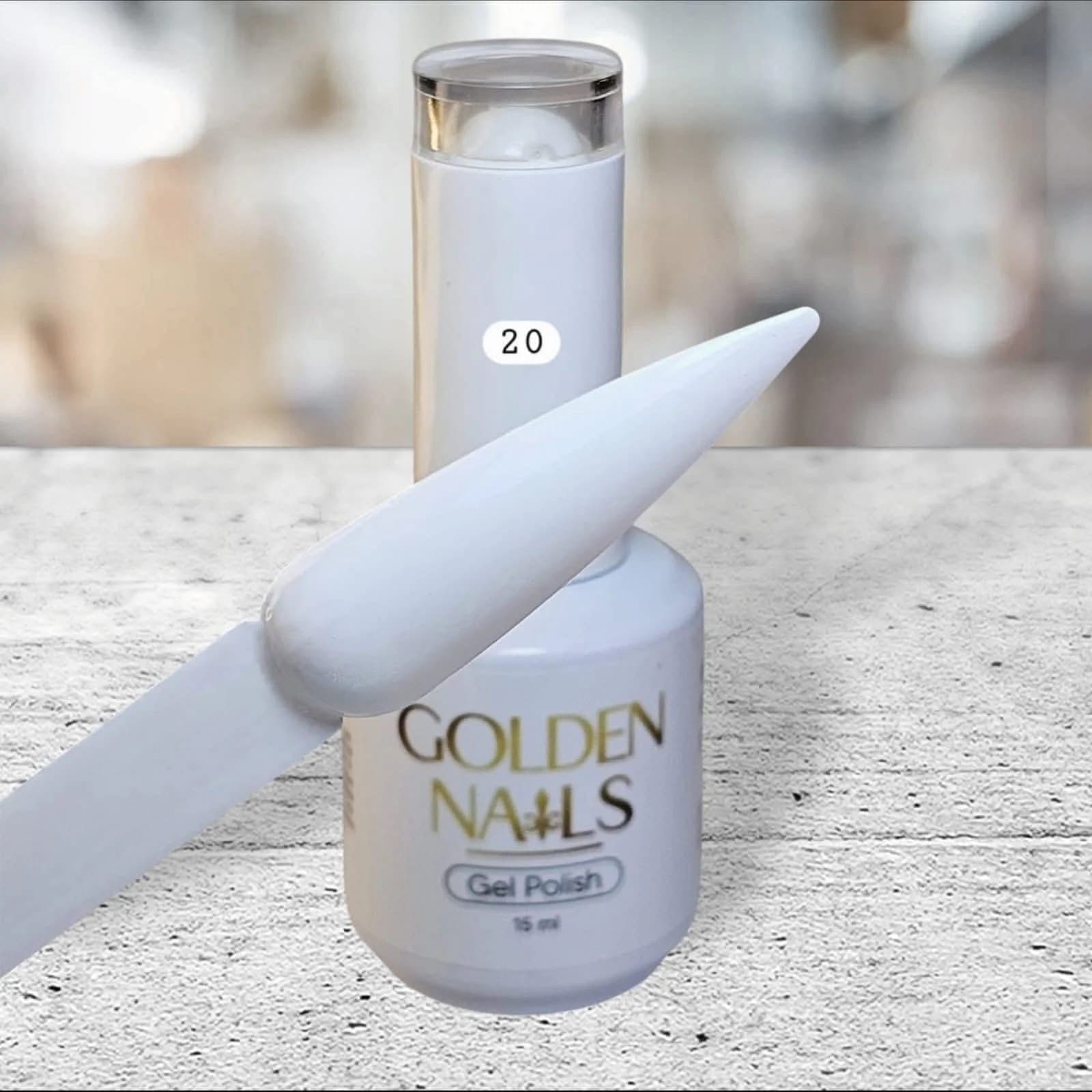 Gel polish 20 blanco