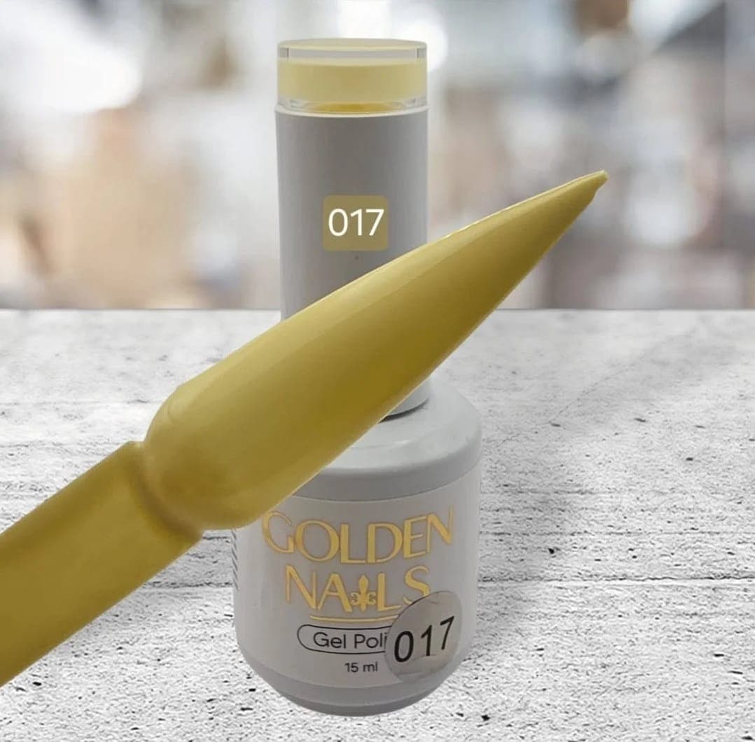 Gel polish 017 amarillo