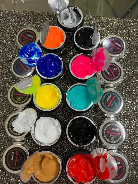 Emboss Gel Orange