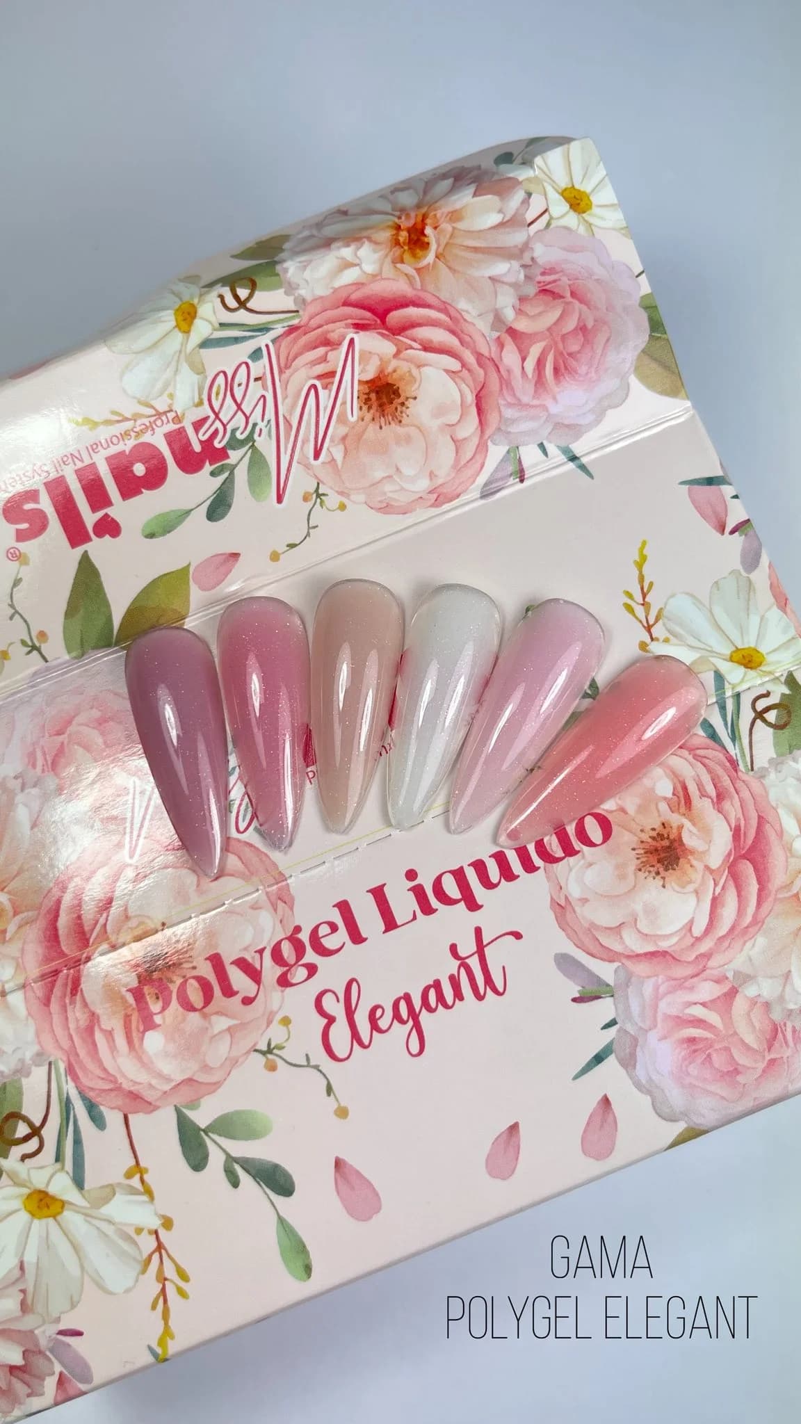 Gama Polygel Líquido Elegant