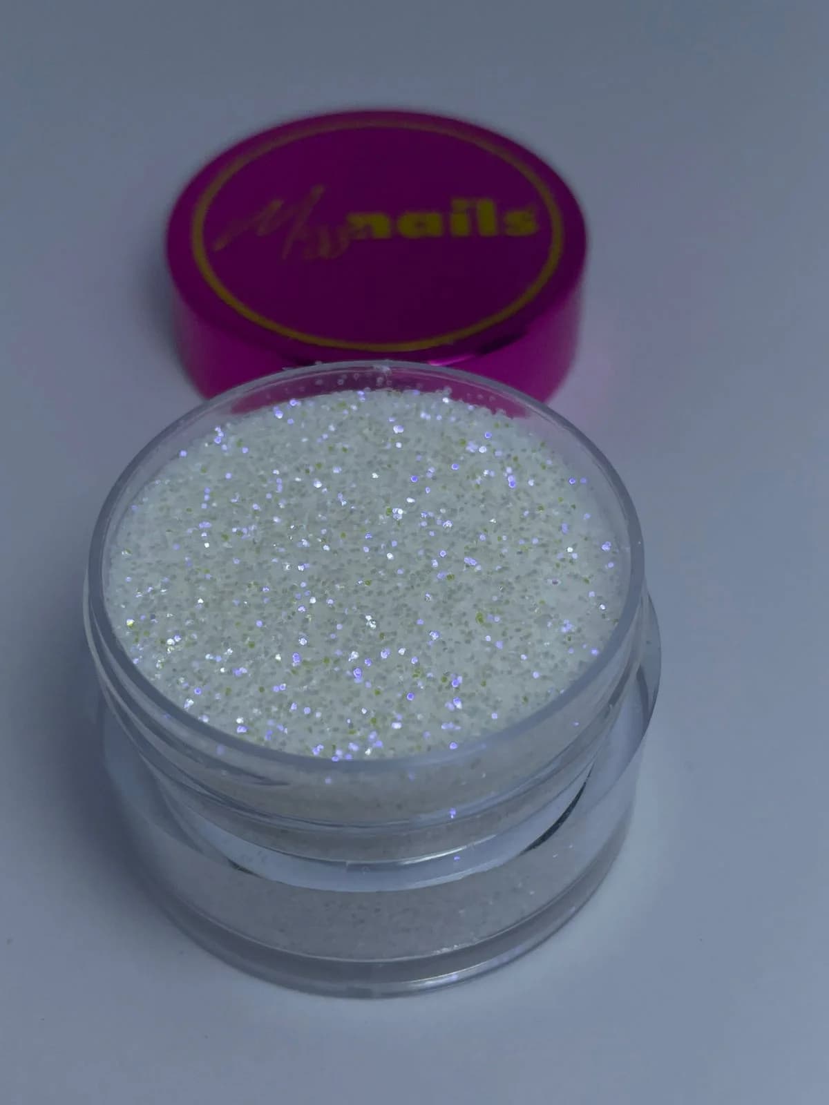 Glitter morado iridiscente #2073