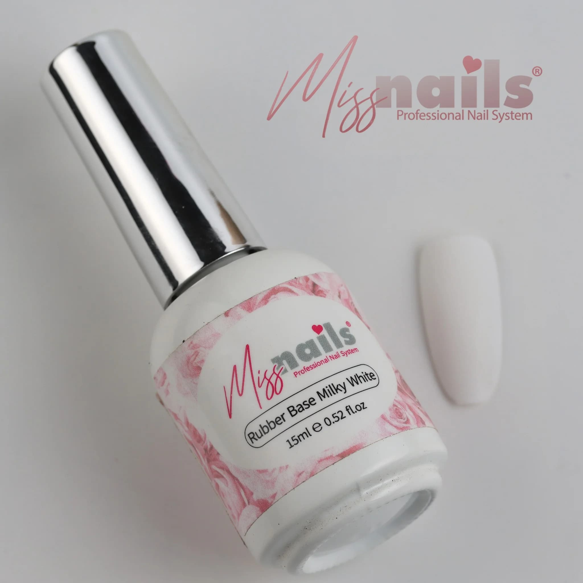 Rubber Base Milky White Miss Nails