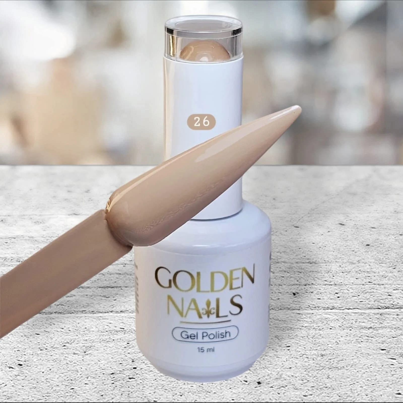 gel polish 26 cafe nude