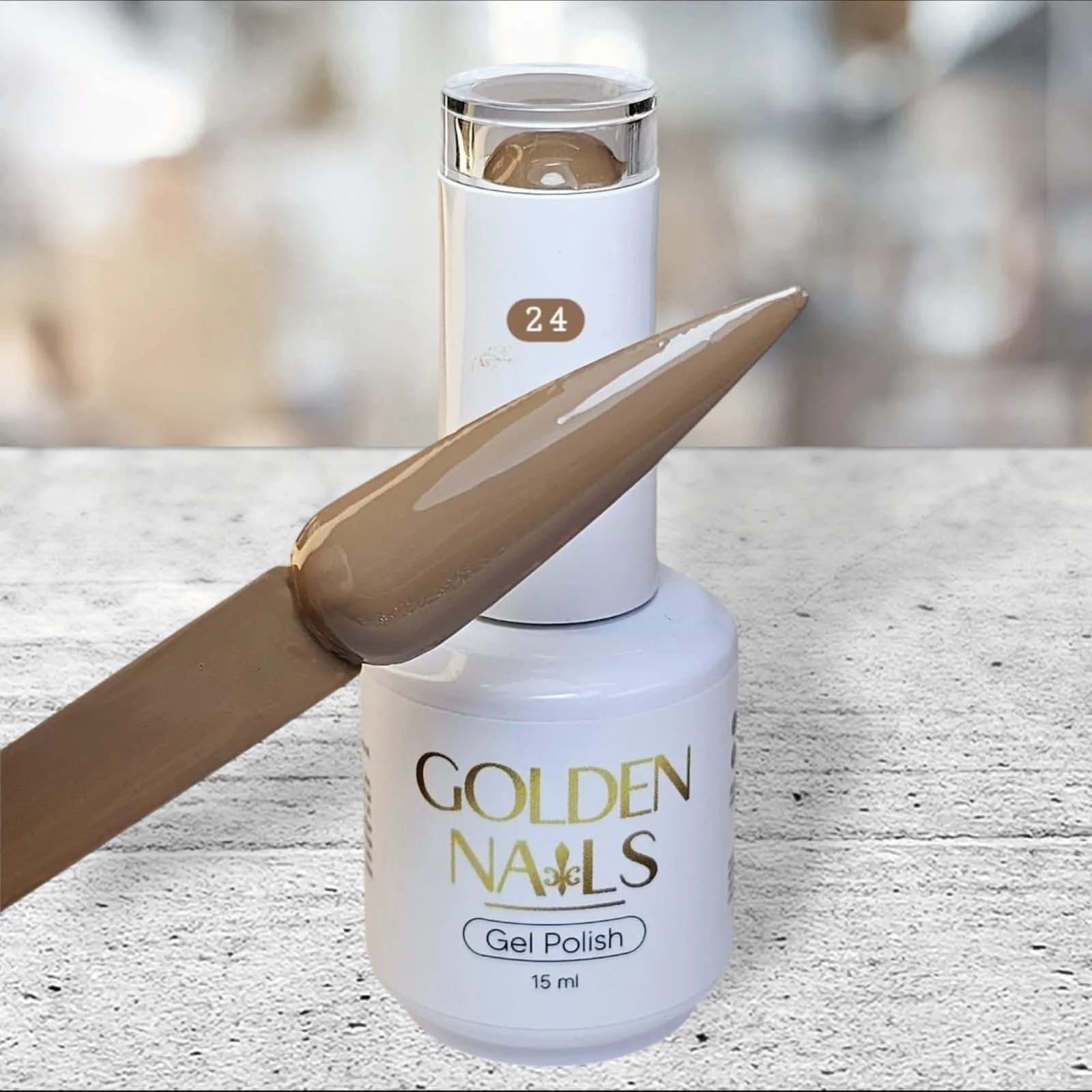 Gel polish 24 cafe nude