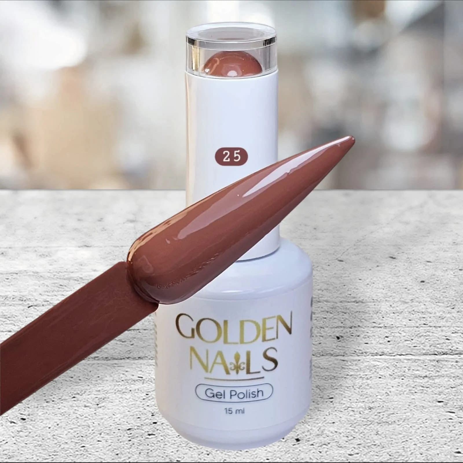 Gel polish 25 cafe