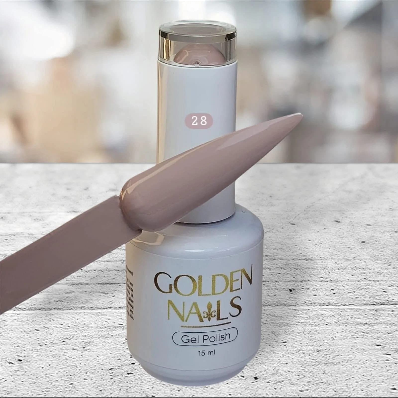Gel polish 28 cafe nude