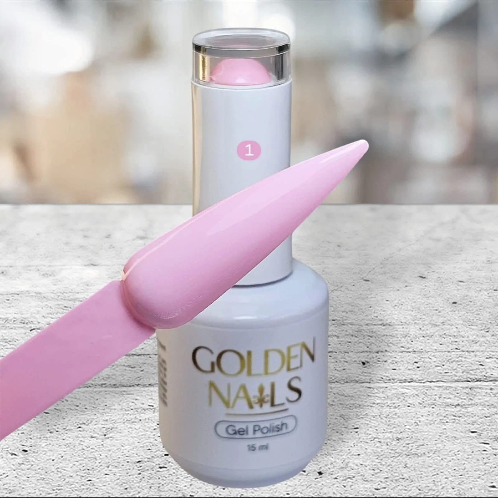 gel polish 1 rosa