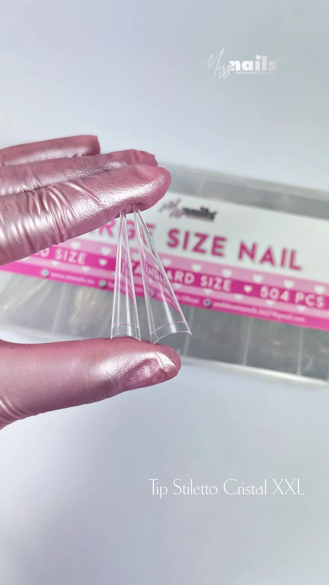 Tip Stiletto Cristal XXL