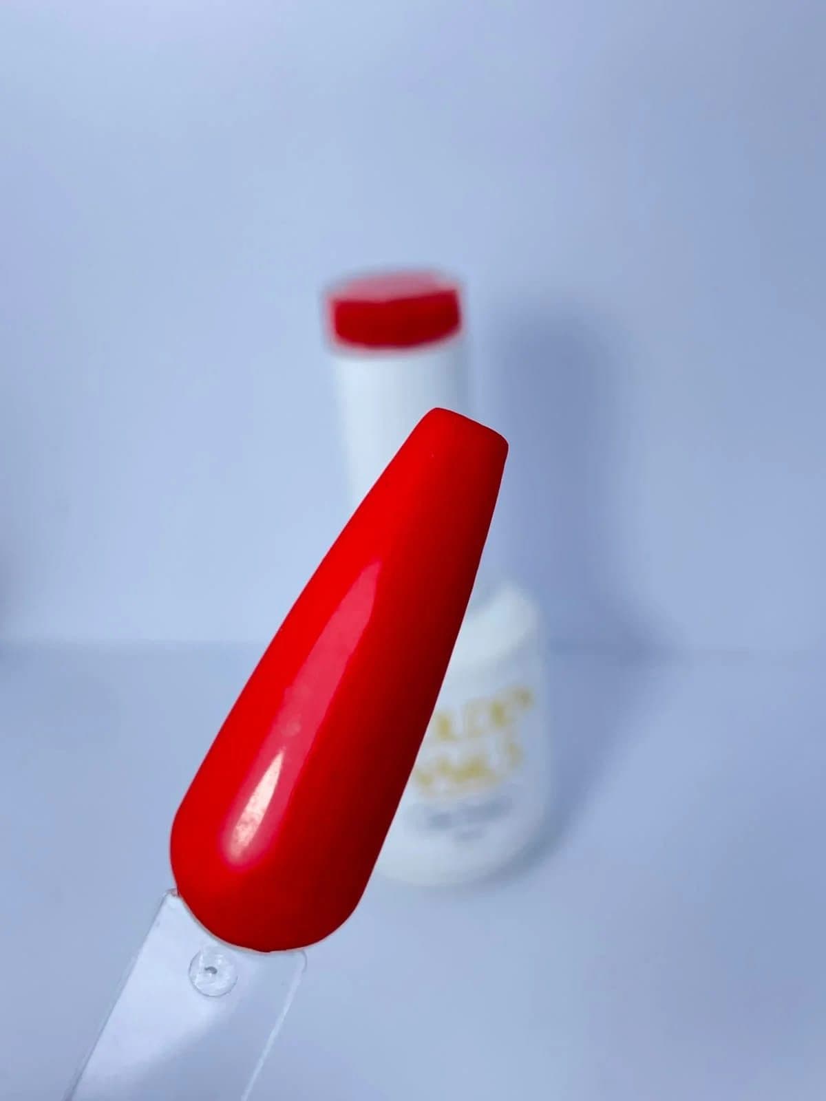gel polish 66 rojo