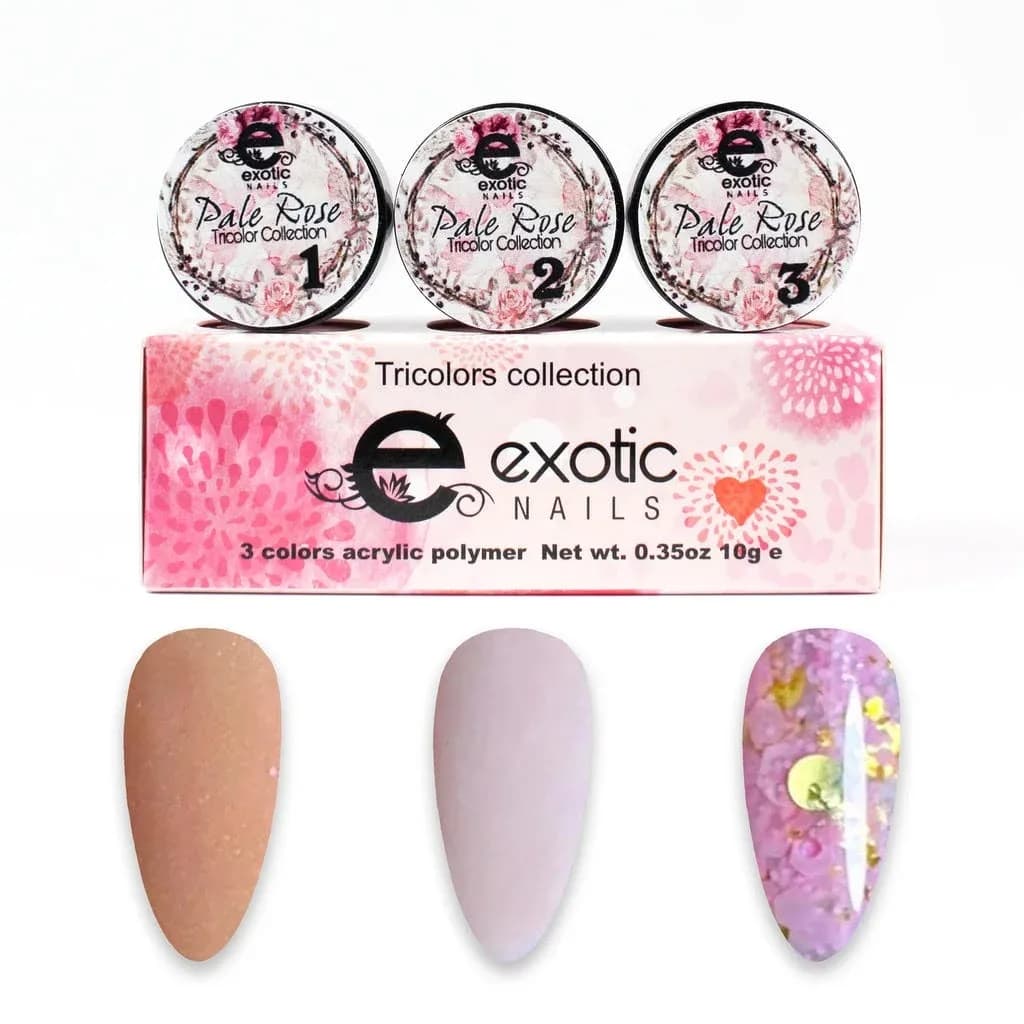 Pale Rose Tricolor Collection