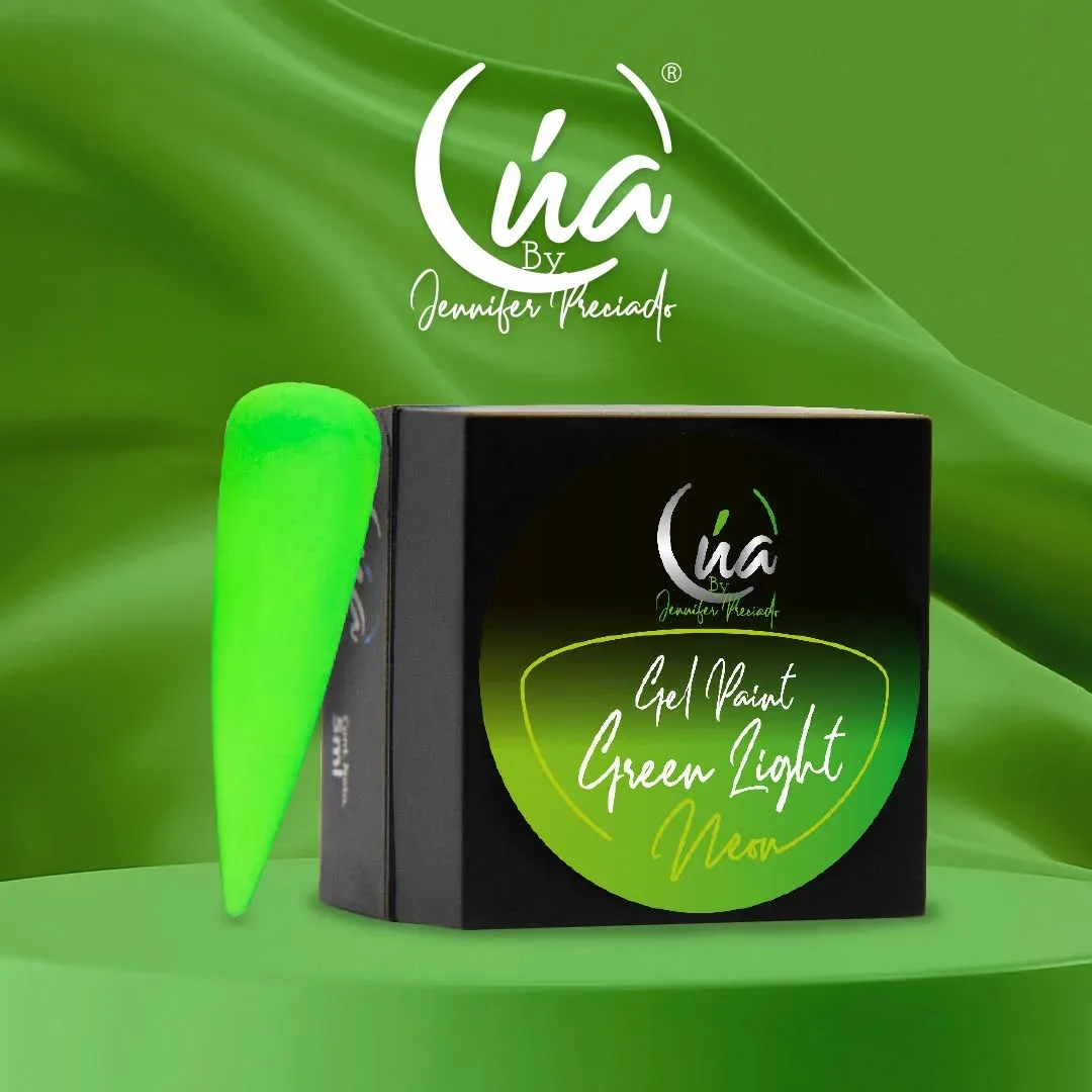 Painting Gel Green Light Neon Lúa