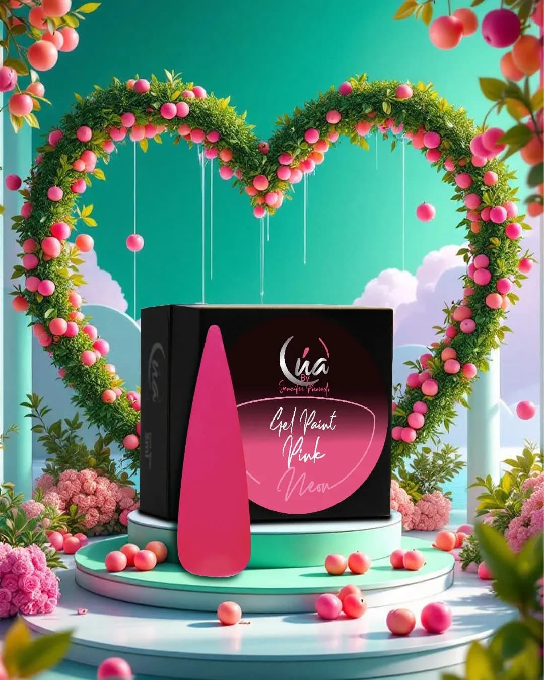 Painting Gel Pink Neon Lúa