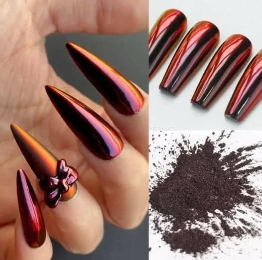 Efecto Aurora Fire Lovely Nails